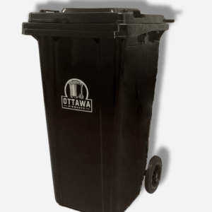 Ottawa BinWorks 120 Litre Black Bin - Waste - Ottawa BinWorks 120L Black Bin