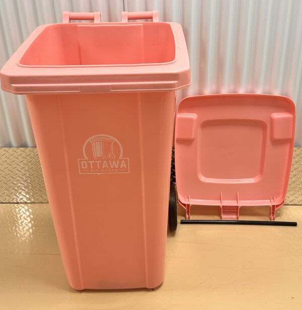 140 Litre Pink Garbage Bin - Image 10