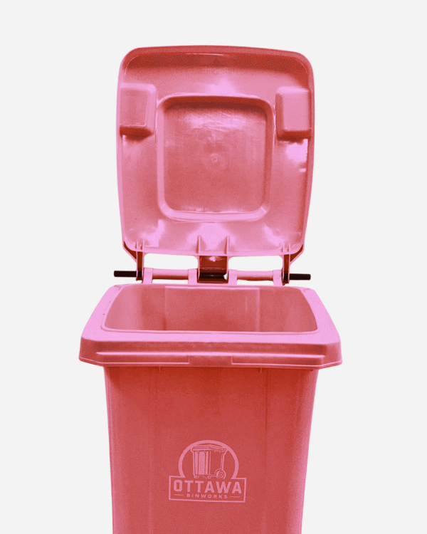 140 Litre Pink Garbage Bin - Image 6