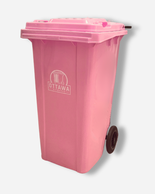 140 Litre Pink Garbage Bin - Image 2
