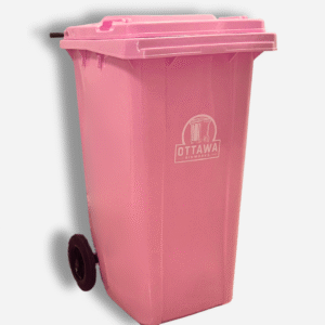 140 Litre Pink Garbage Bin