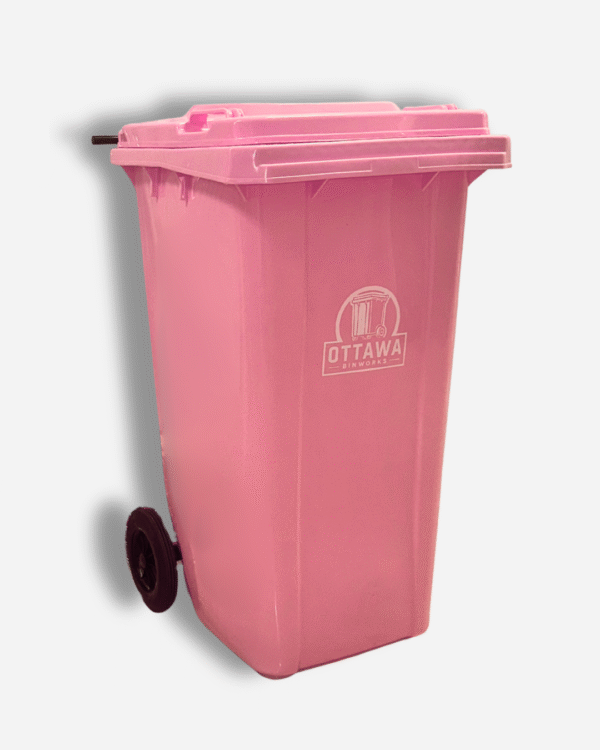 140 Litre Pink Garbage Bin