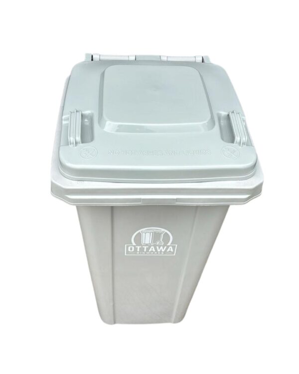 140 Litre Grey Garbage Bin - Image 4
