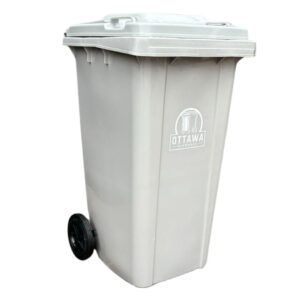 140 Litre Grey Garbage Bin