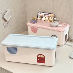 BinWorksHome Multi-Functional Cable Management Box