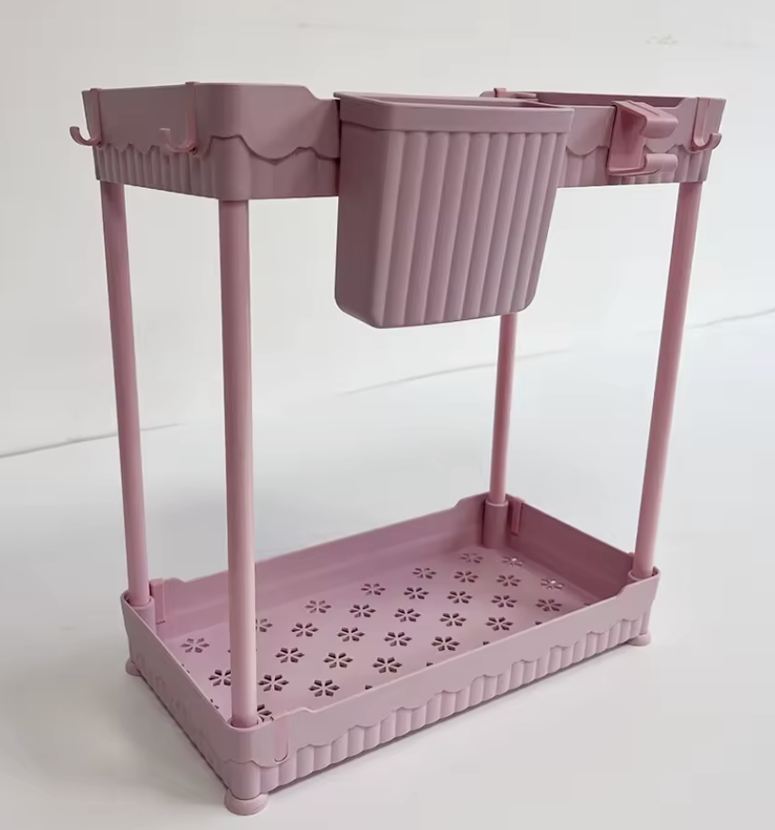 BinWorksHome Tool-Free Under Sink Organizer - Image 5